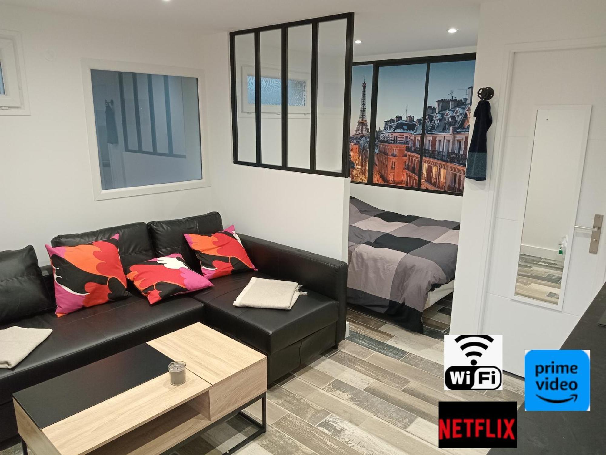 Studio Neuf Joliment Decore A 5 Min De L'Aeroport Ατίς-Μονς Εξωτερικό φωτογραφία